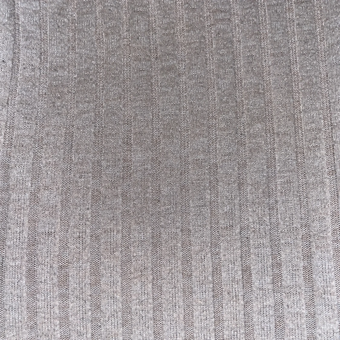 Beige ribbad tröja - 91