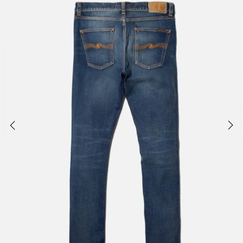 Söker nudie modell :Lean Dean färg: troubled sea Storlek 29/32  Skriv dm om du har . Jeans & Byxor.