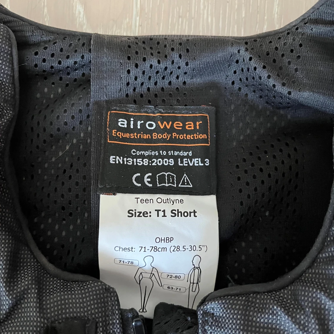 Ridväst Airowear, T1  - 91