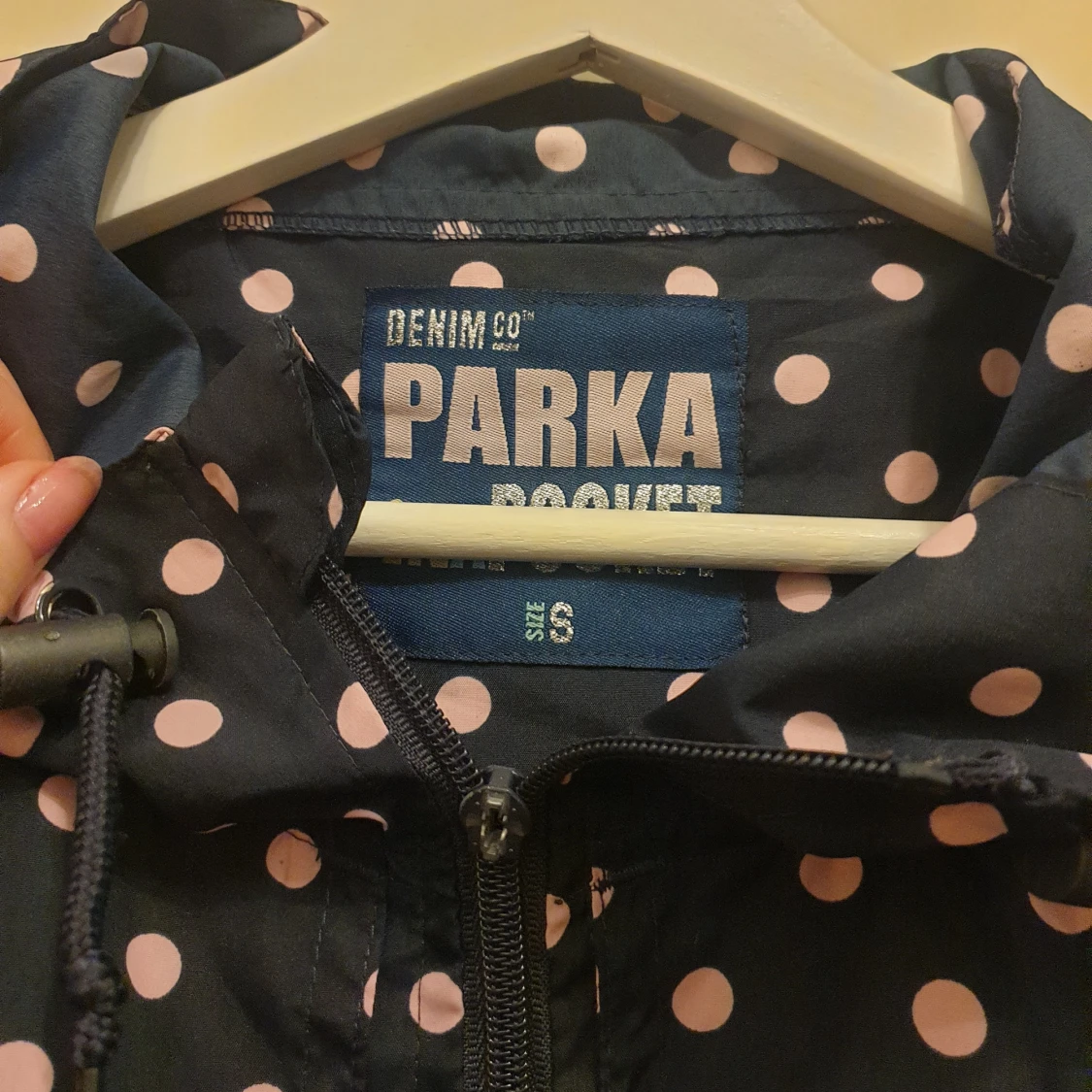 Prickig parkajacka från Denim Co. - 90