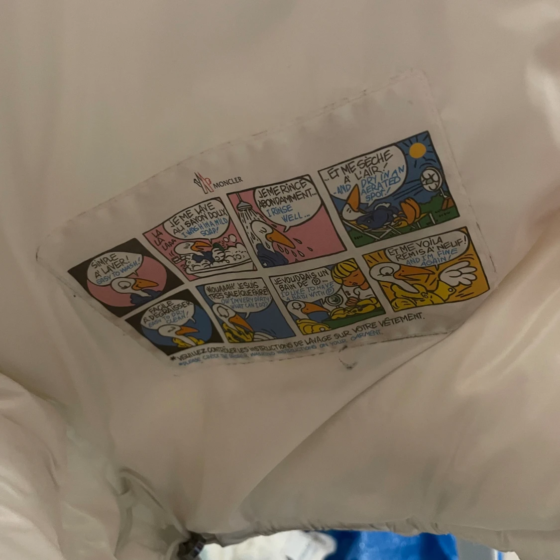 Vit moncler jacka - 92