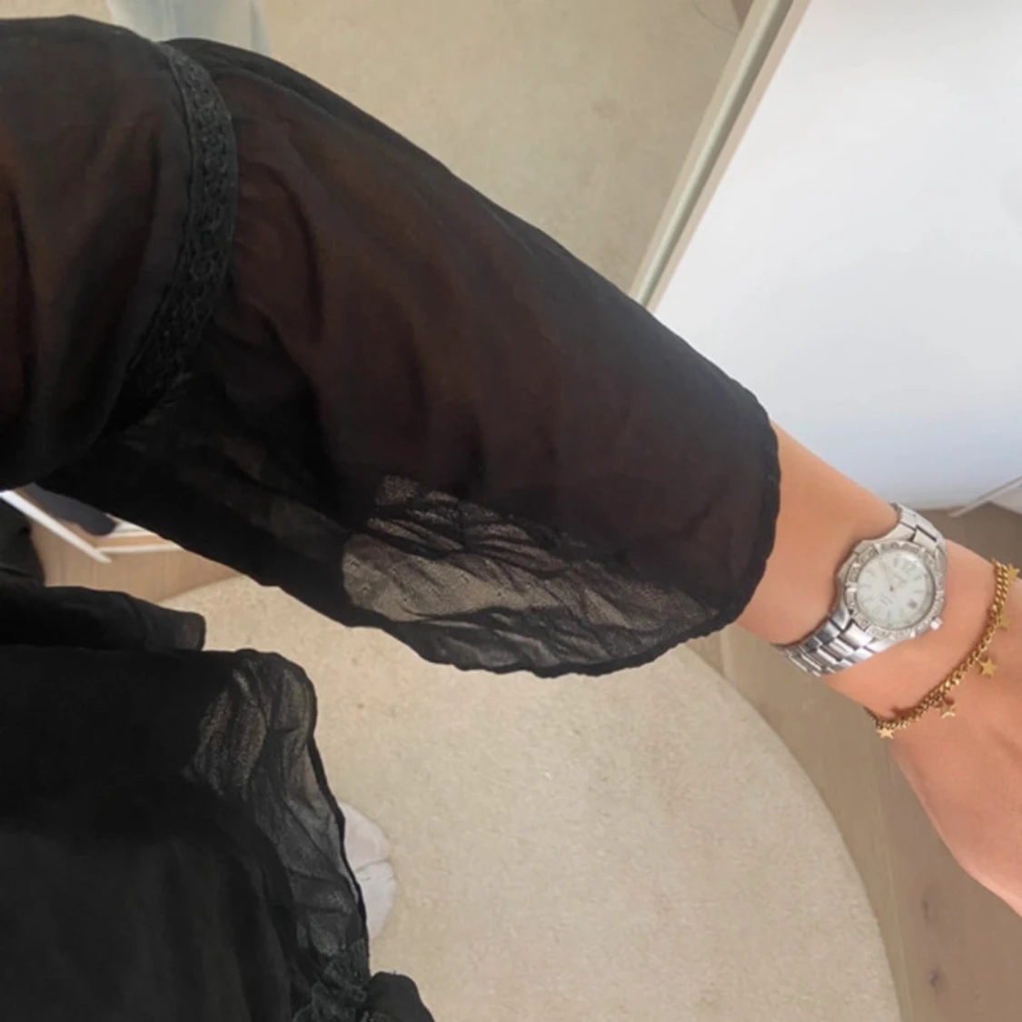 Svart zara blus  - 91