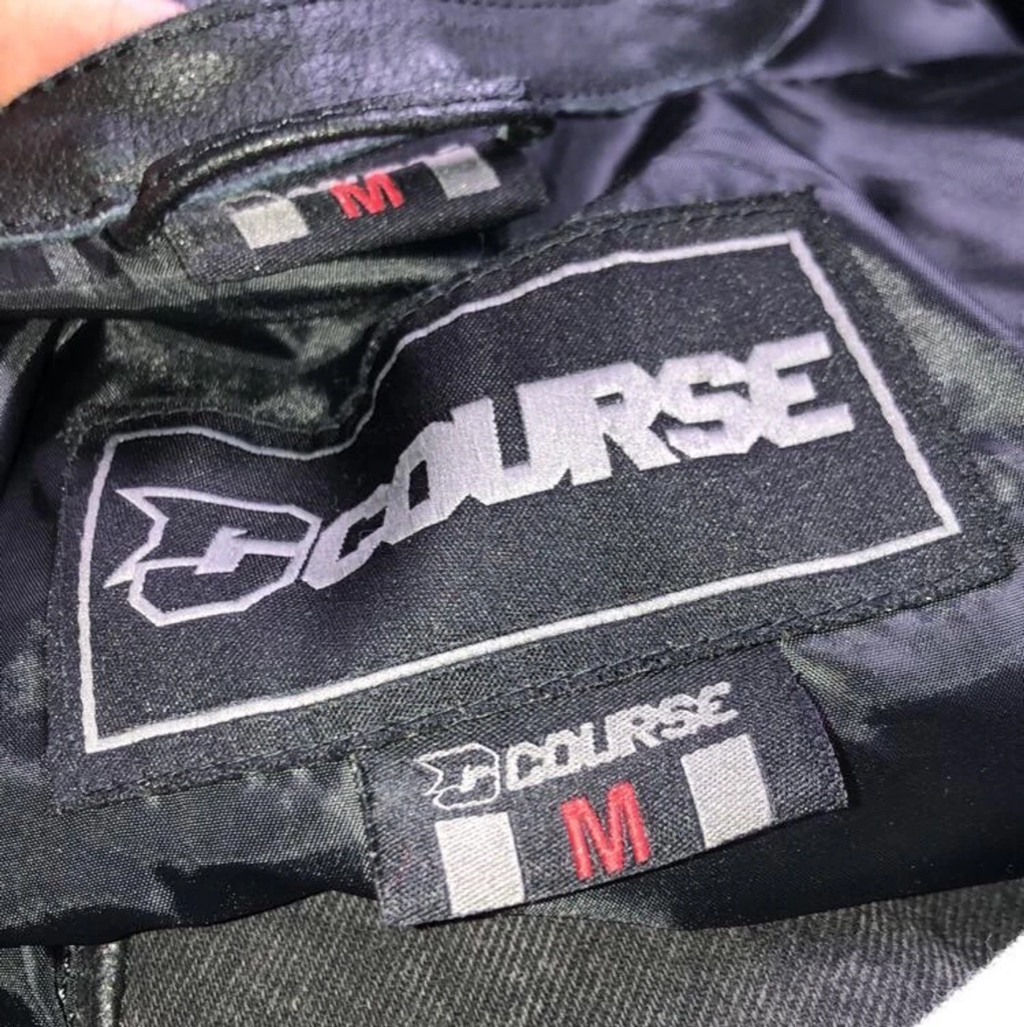 course läder vest  - 90