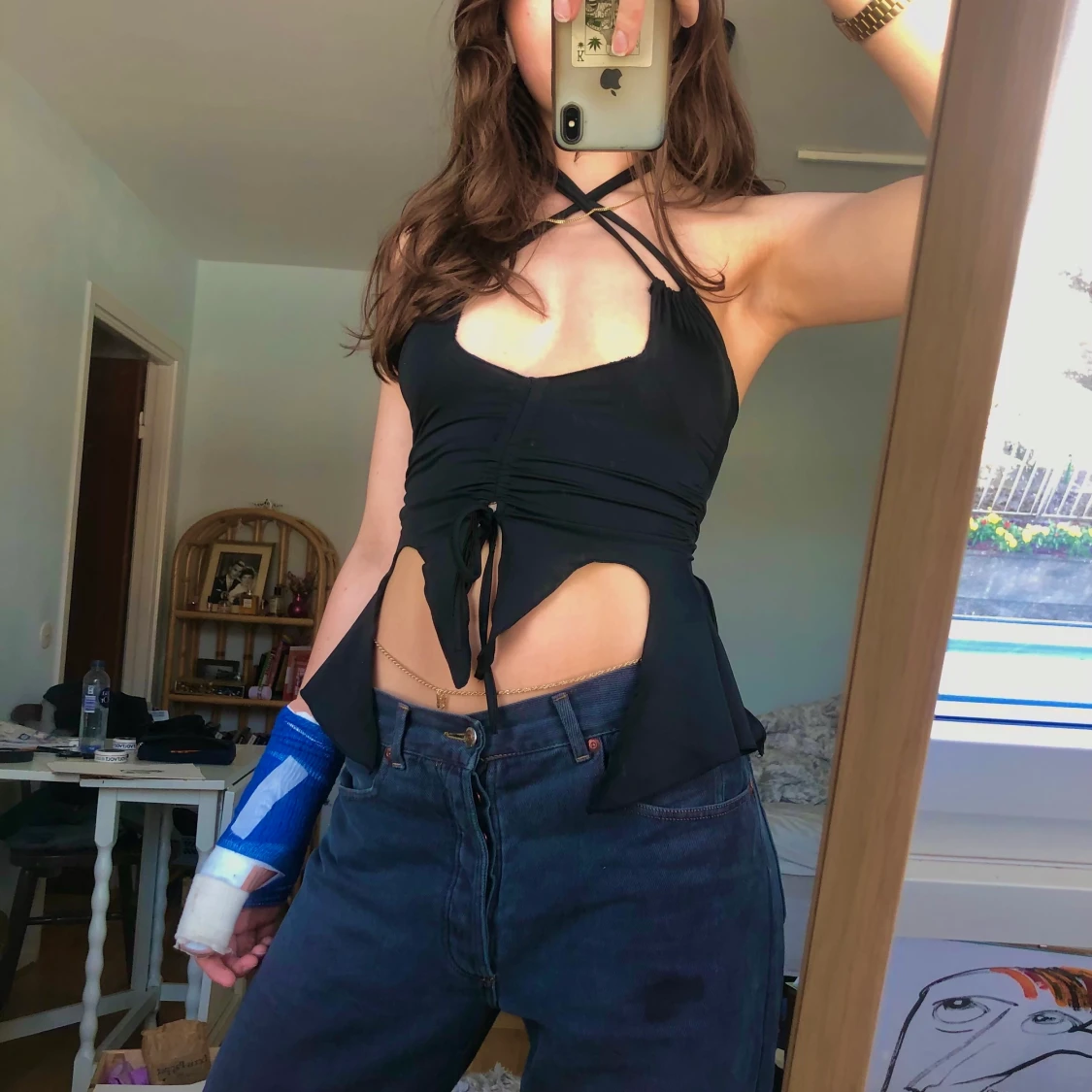 Linne med snörning❣️ - 91