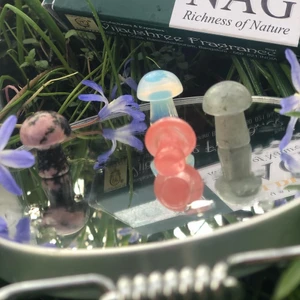 Kristall svampar 🍄  - 30kr+ 12kr frakt styck      tyvärr är alla slut men ska köpa in mer💔