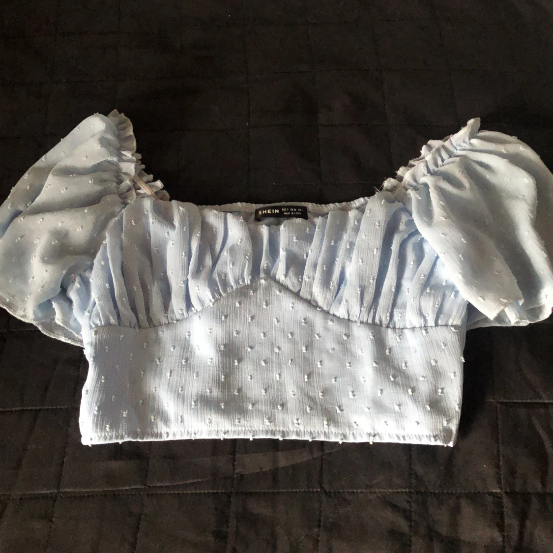 Baby blå topp/blus - 91