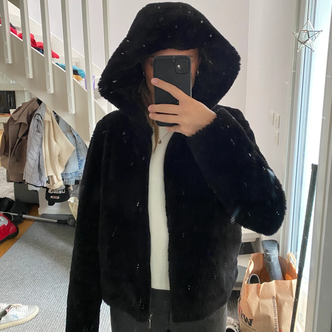 Fluffig jacka
