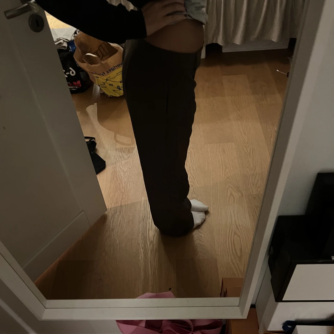 Bruna kostym byxor - 90