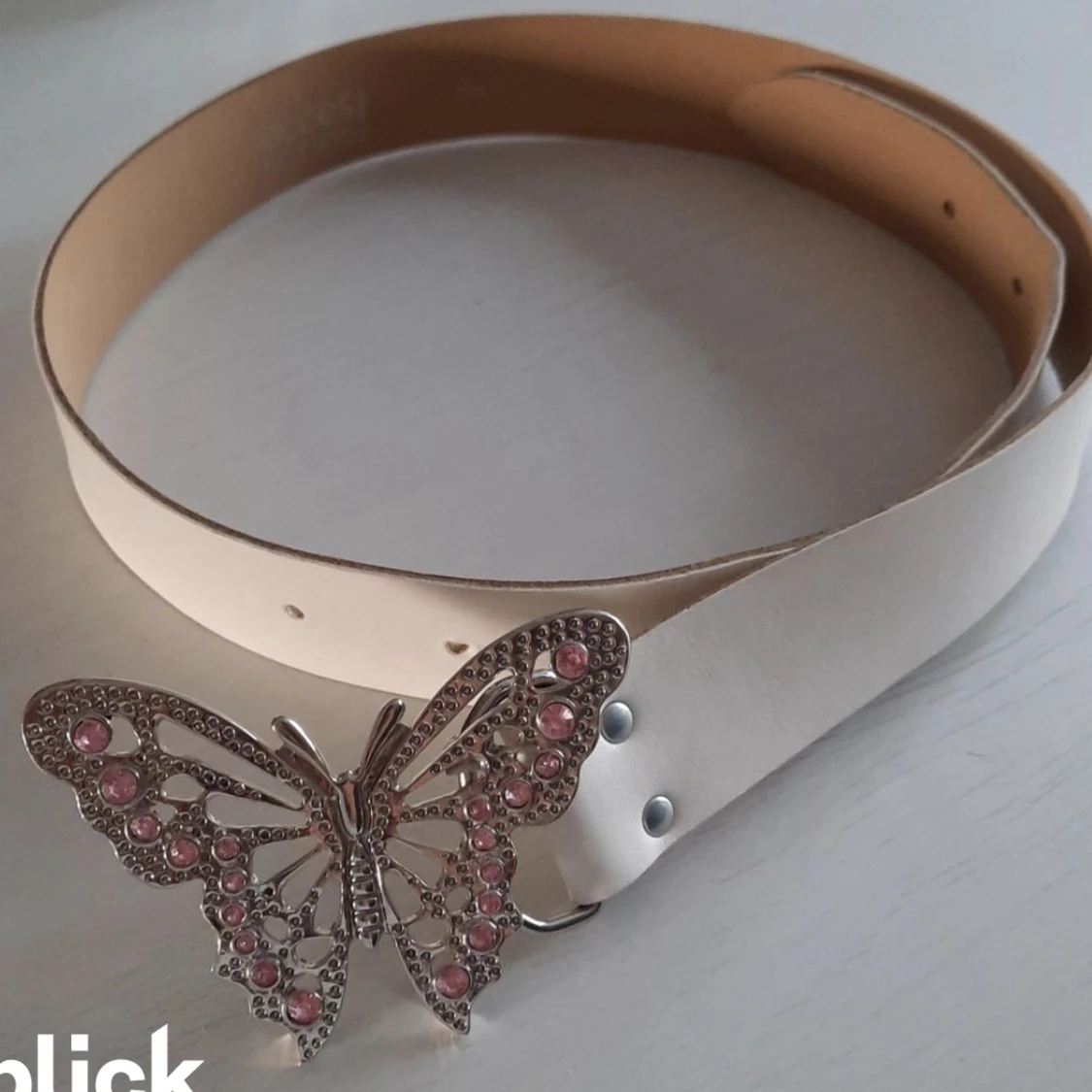 Bälte med fjäril - 90