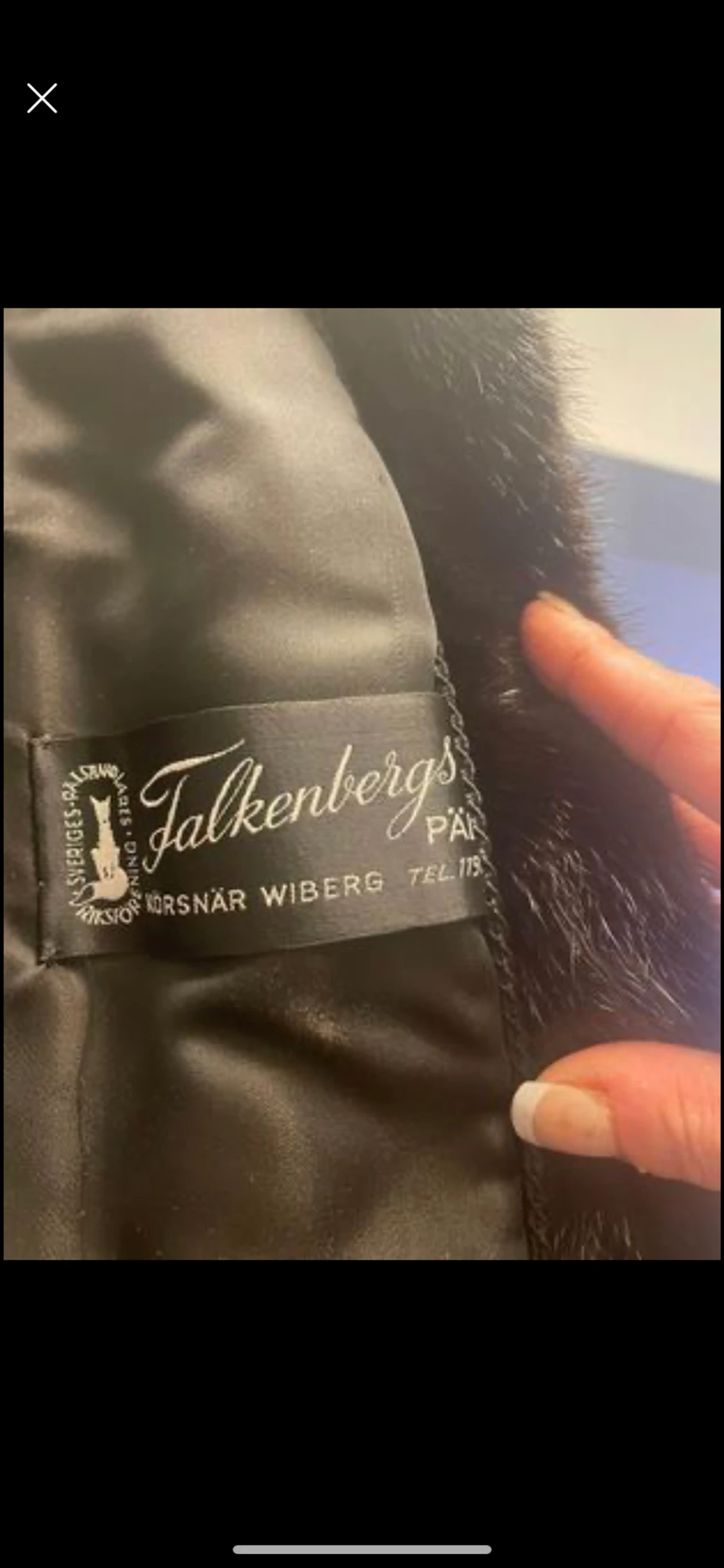 Pälskappa från Falkenberg  - 90