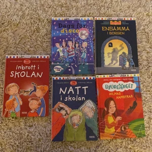 Längtar att läsa!! - Hej, jag säljer mina gamla barnböcker. Dom är i jättebra skick då dom har använts få gånger. 100kr för alla!! 😊🙃