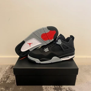 JORDAN 4 ”Black Canvas” - WTS JORDAN 4 ” Black Canvas” DS EU 45 / US 11 BUD: 3100kr  BIN: 3400kr Meetup i Malmö eller står köparen för frakt.