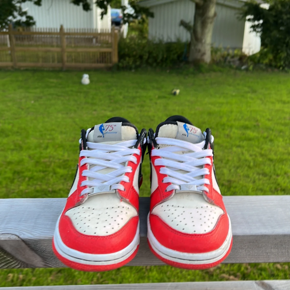 Nike dunk low röd svart - 91