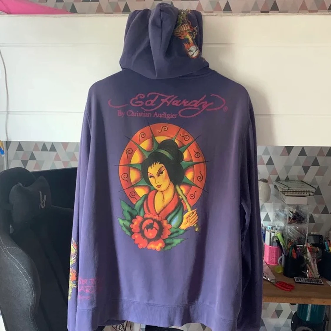 edhardy zip hoodie