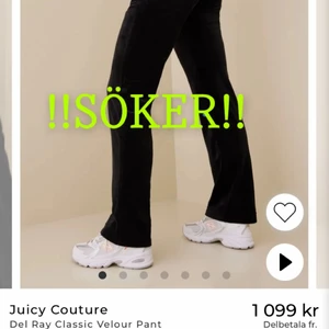 Söker juicy byxor i xs- xxs - Söker 