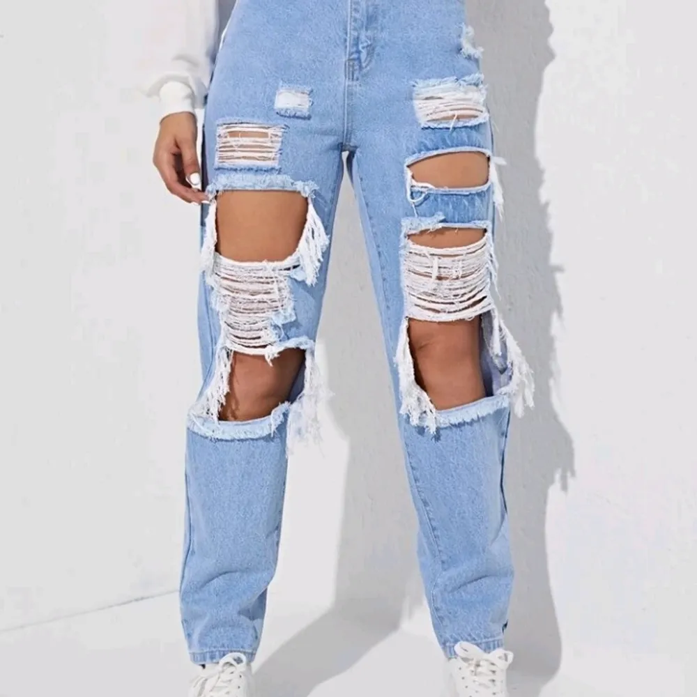 Skit snygga jeans som var alldeles för stort för mig.. Jeans & Byxor.