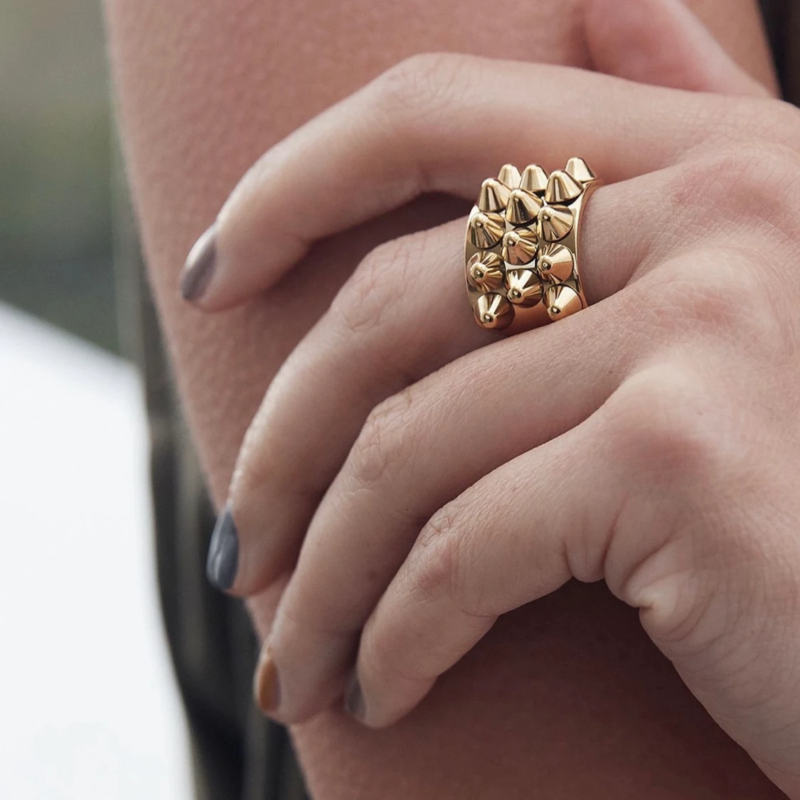 Edblad peak ring gold - 90