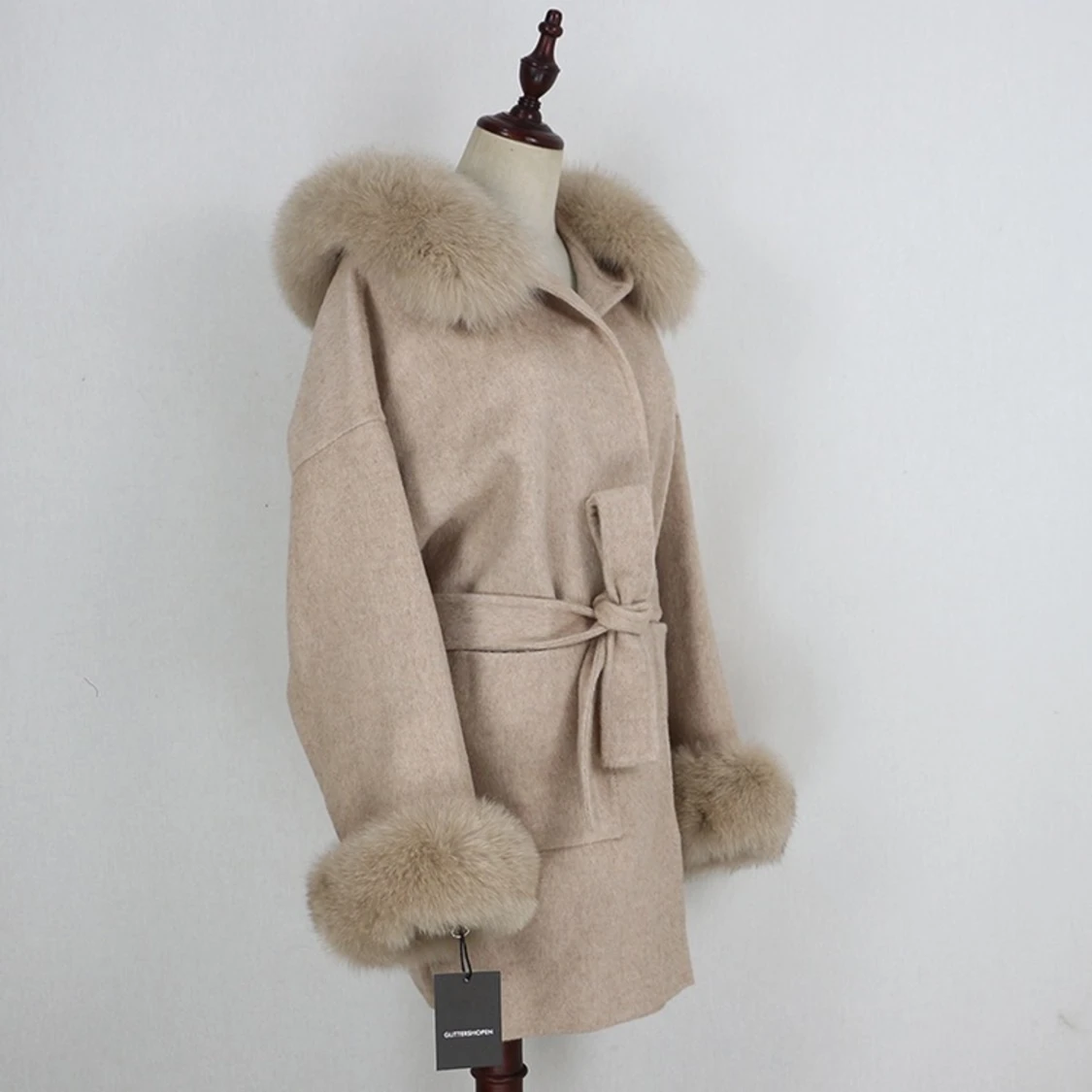 Angelina Coat Tan - 91