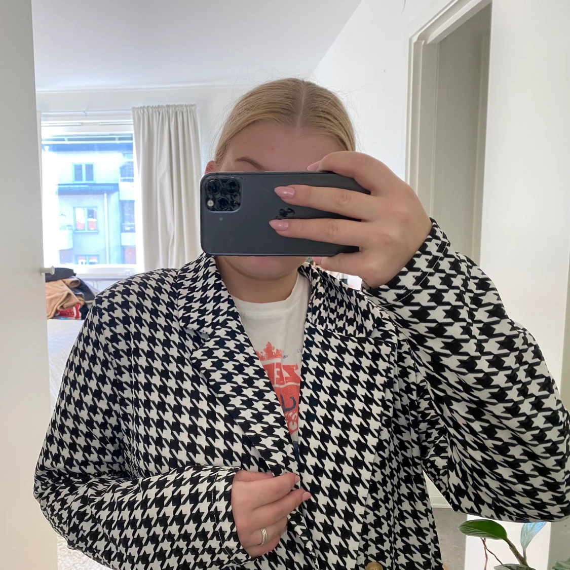 Mönstrad kappa - 90