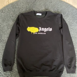 Palm Angels tröja  - Palm Angels tröja, knappt använd. Storlek M men passar S. Lappar finns inuti tröjan (QR kod). Rök och djurfritt hem. Priset kan diskuteras, köpare står för frakt. 