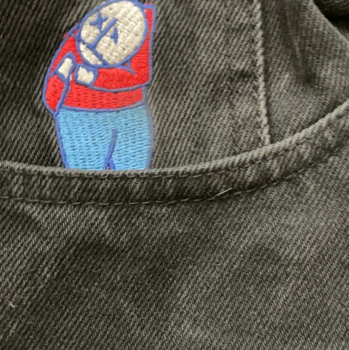 Polar big boys svarta jeans - 91