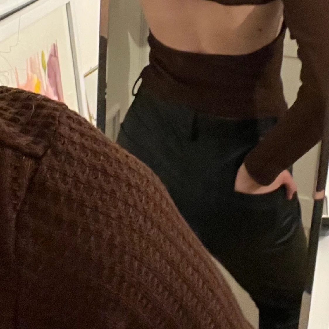 Topp med öppen rygg 