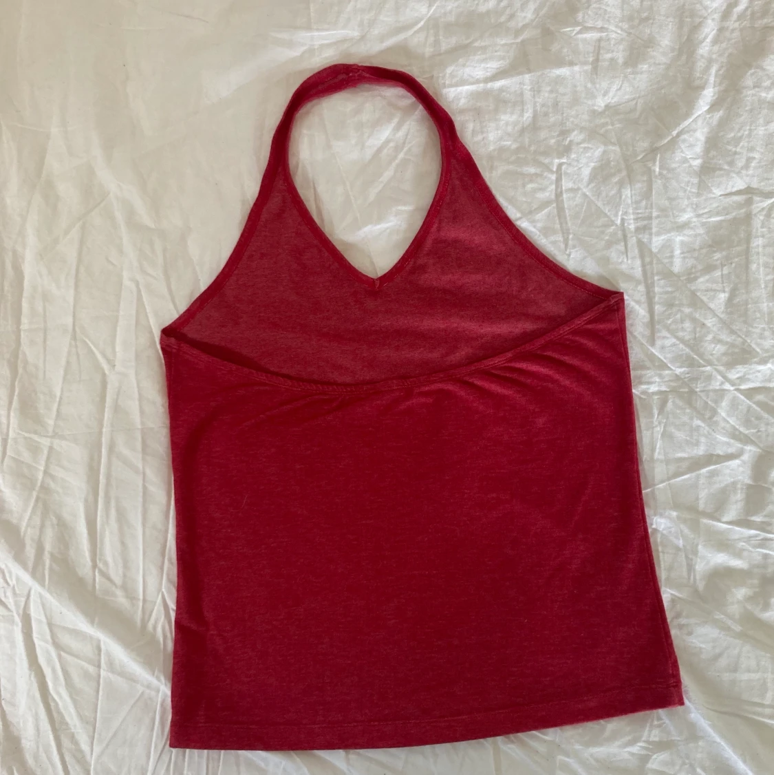 Röd halterneck - 90