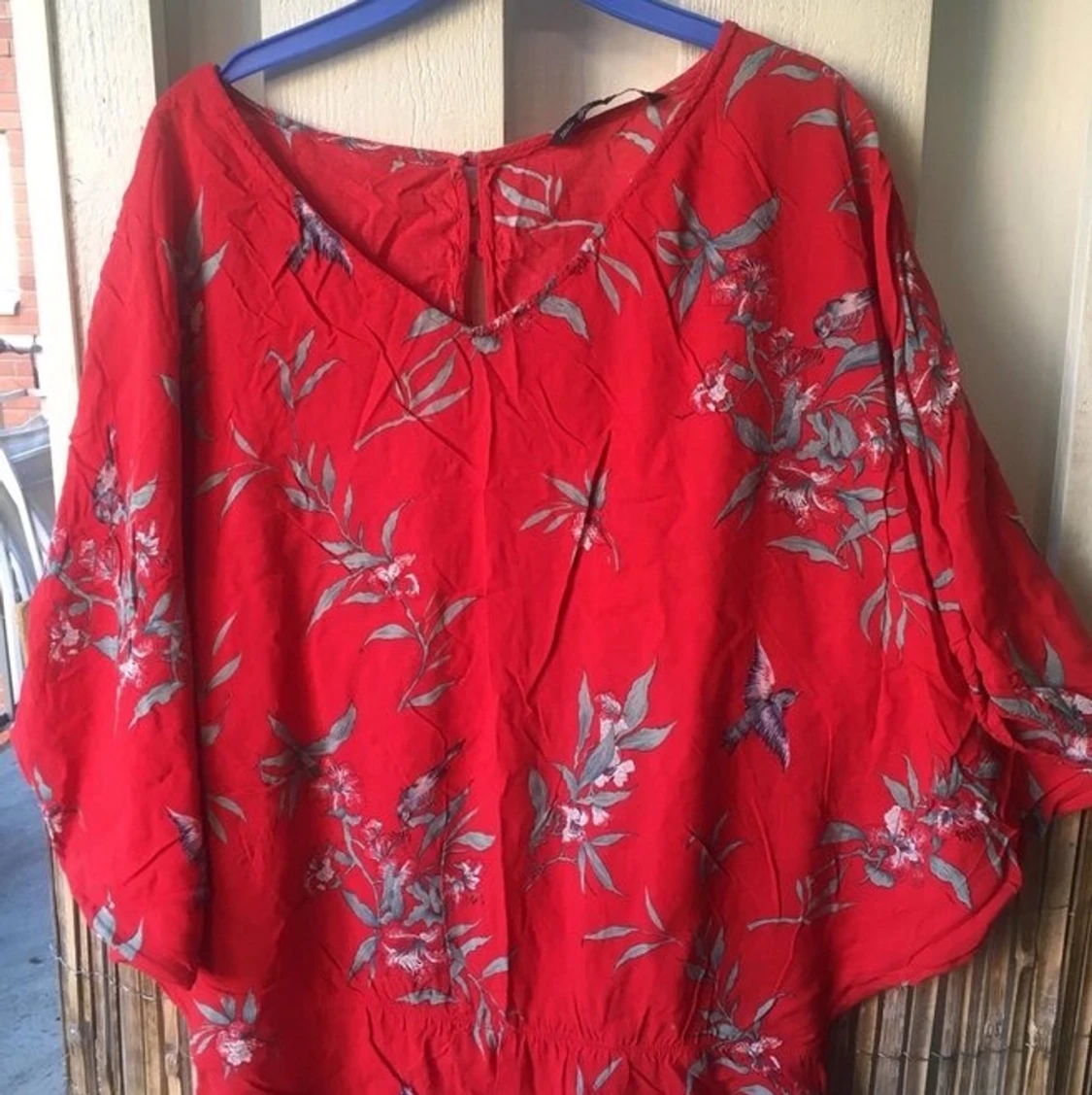 Oversize stil blus tunika Zara storlek M fladdrig skön på sommaren