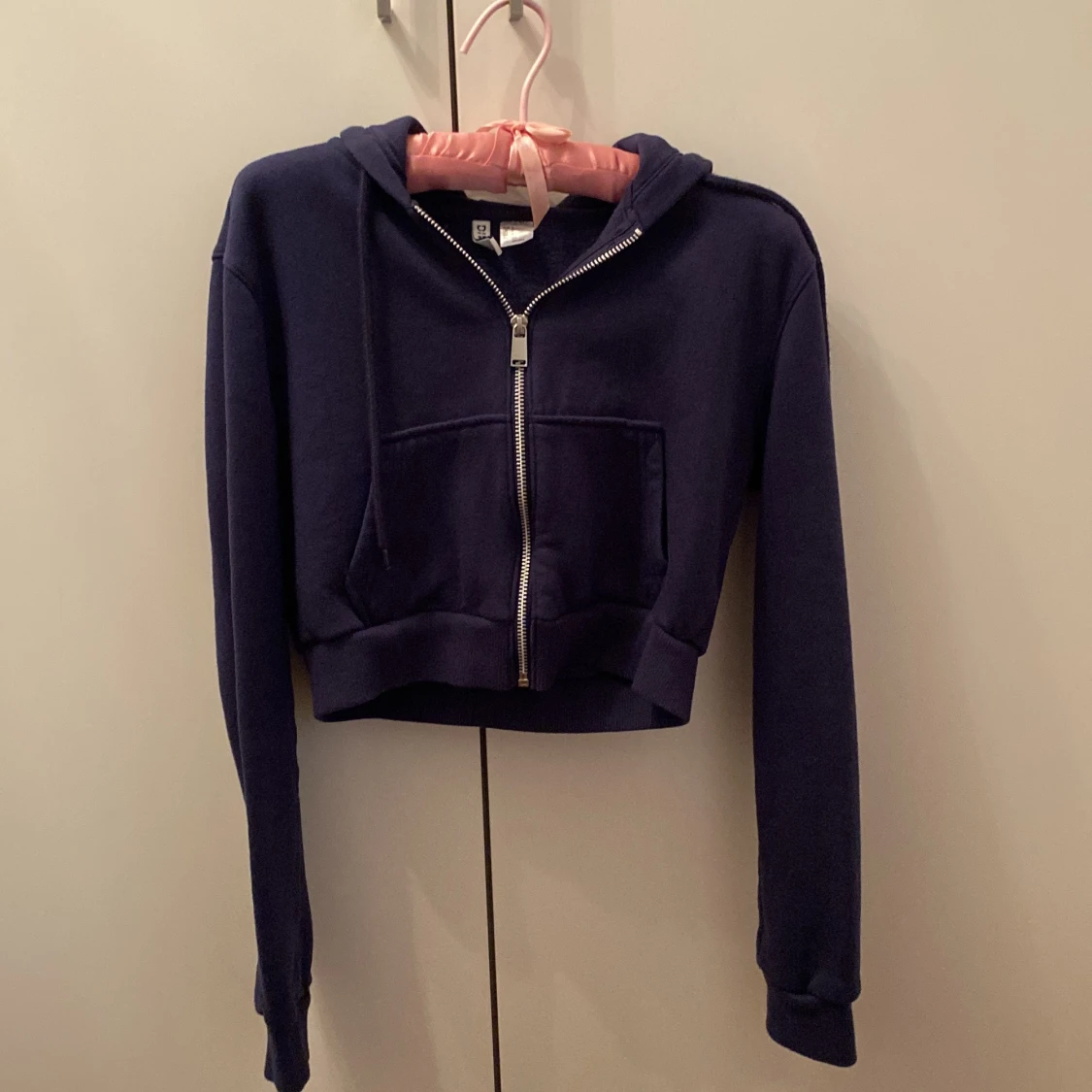 Zip upp hoodie - 90