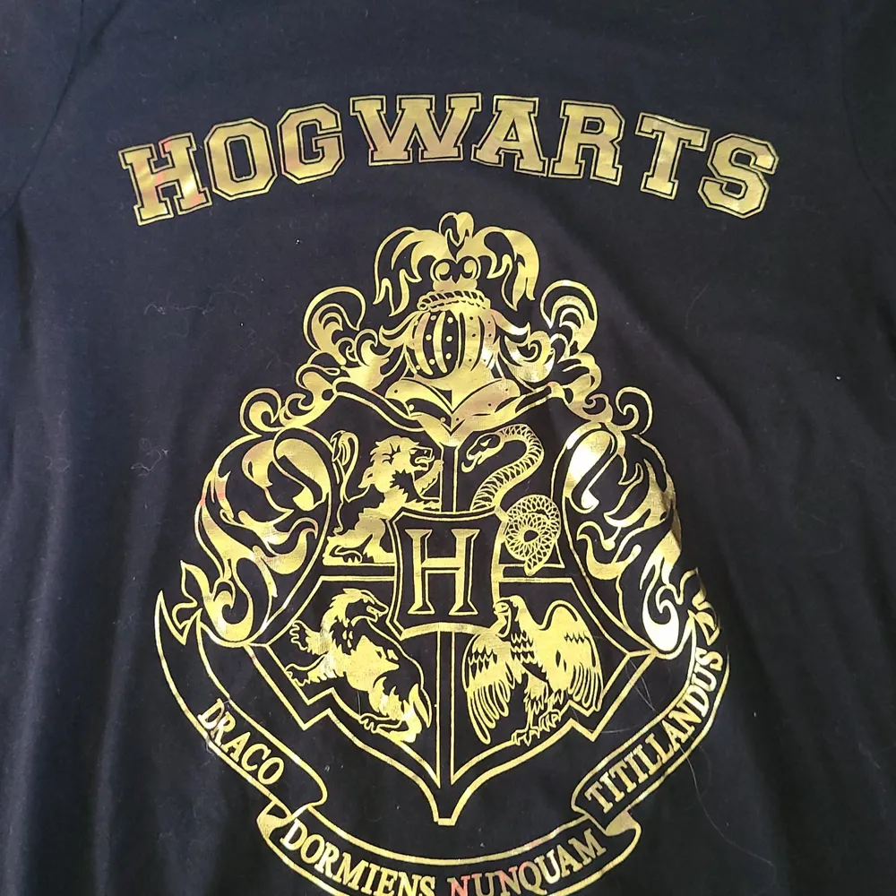 Svart Harry Potter T-shirt. Aldrig använd. T-shirts.