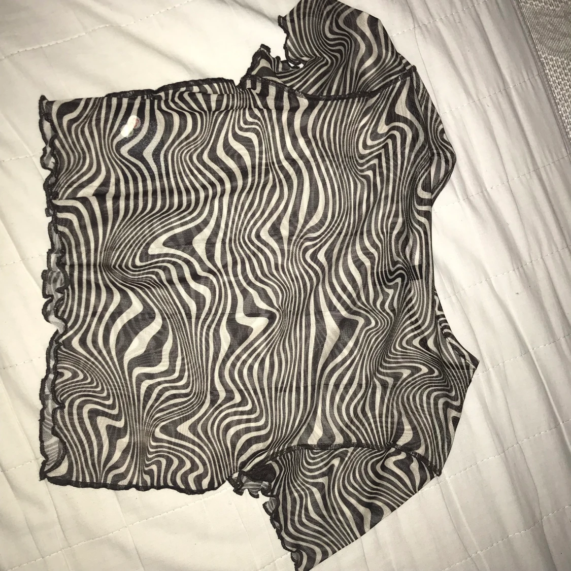 Genomskinlig Topp T-Shirt  - 91