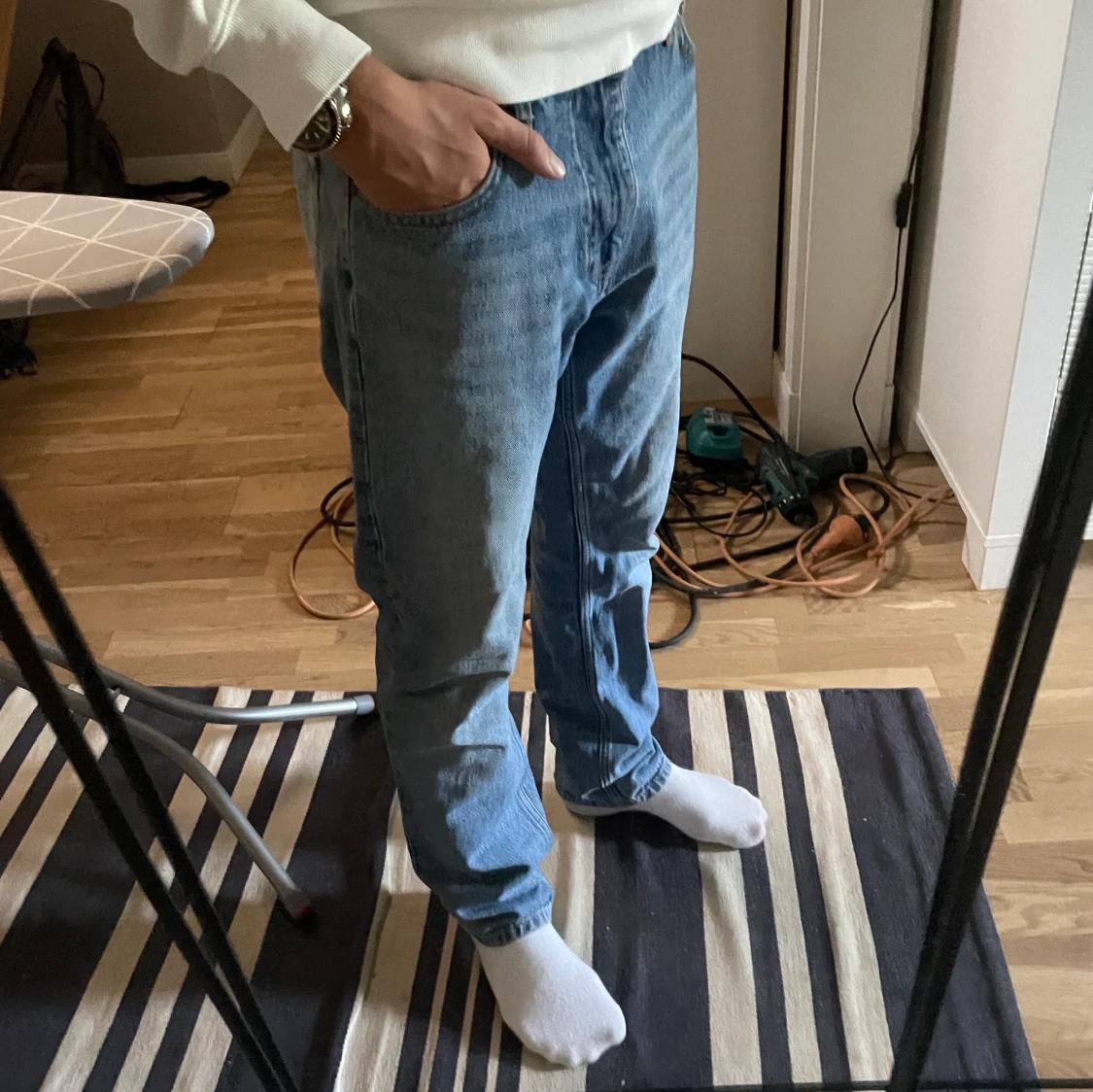 Blåa jeans från Dobber storlek W31 L32 - 90
