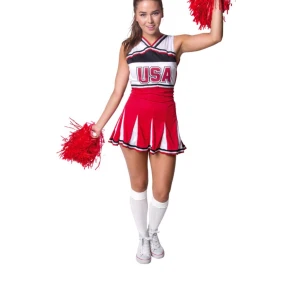 Cheerleadingdräkt - Jag säljer min cheerleading dräkt som jag nyligen köpte. Den är i bra skick och bara använd 1 gång!Kontakta mig om du har någon fråga eller är intresserad av att köpa!💕💕💕 