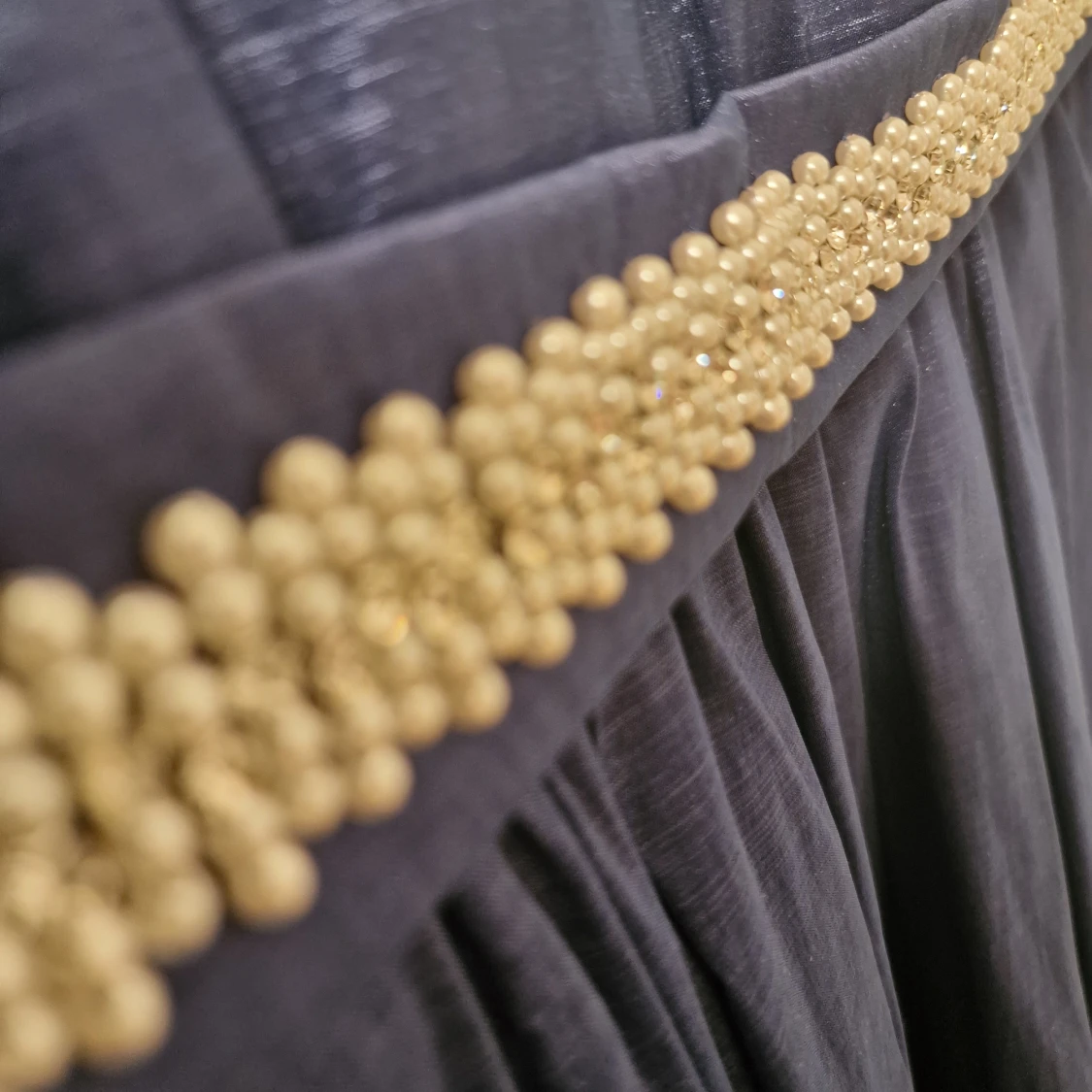 MARINBLÅ KLÄNNING - 91