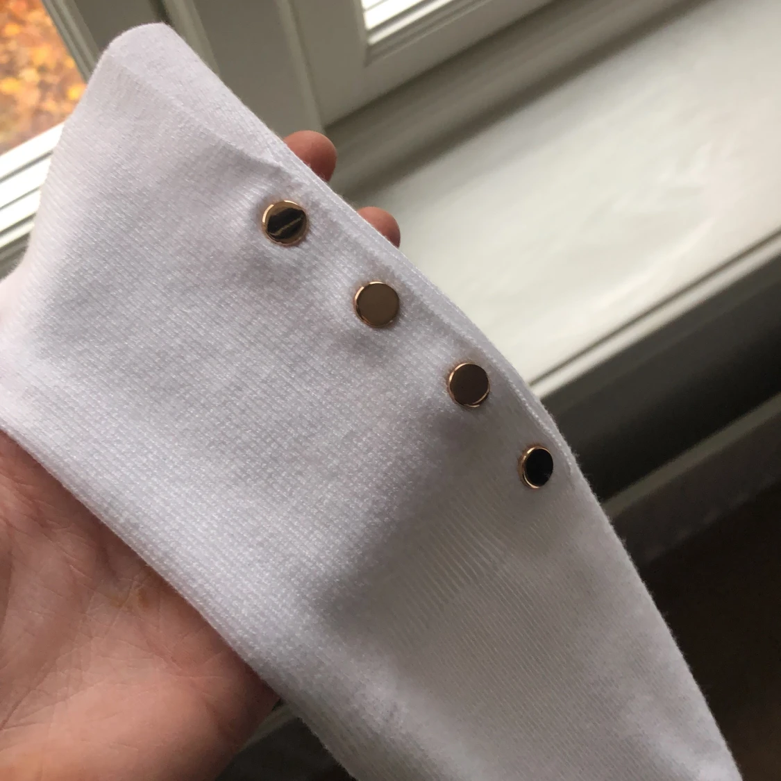 Zara tröja med guldknappar strl s - 90