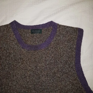 Sweater vest stickad väst - Vintage sweater vest från 90-tal