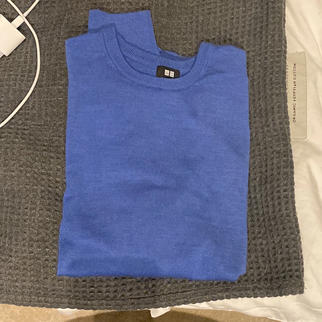 Uniqlo stickad tröja extra fin merinoull (nyskick) - 91