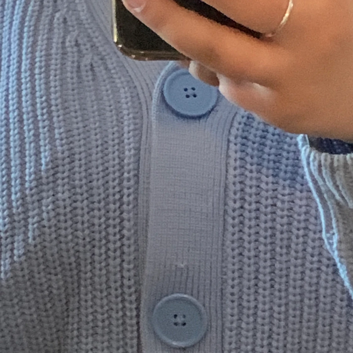 Superfin stickad kofta - 90