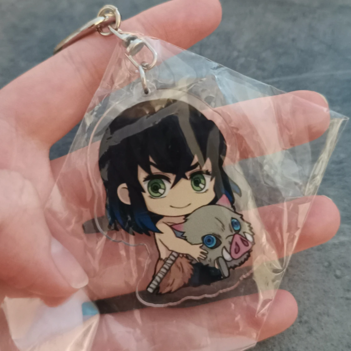 Demon slayer nyckelring