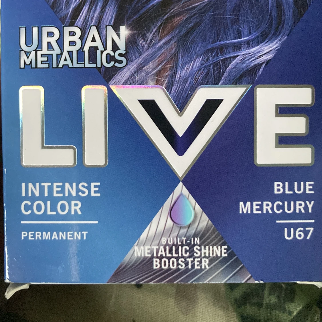 Aldrig använd och får inte färga mitt hår. - 90