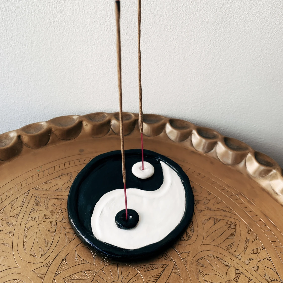 Yin & Yang rökelsehållare - 90