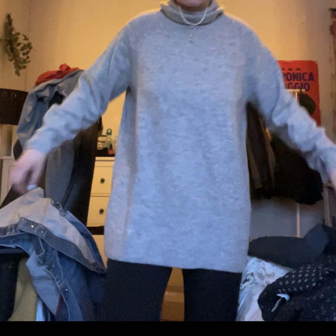 Söt och varm tjocktröja - 90