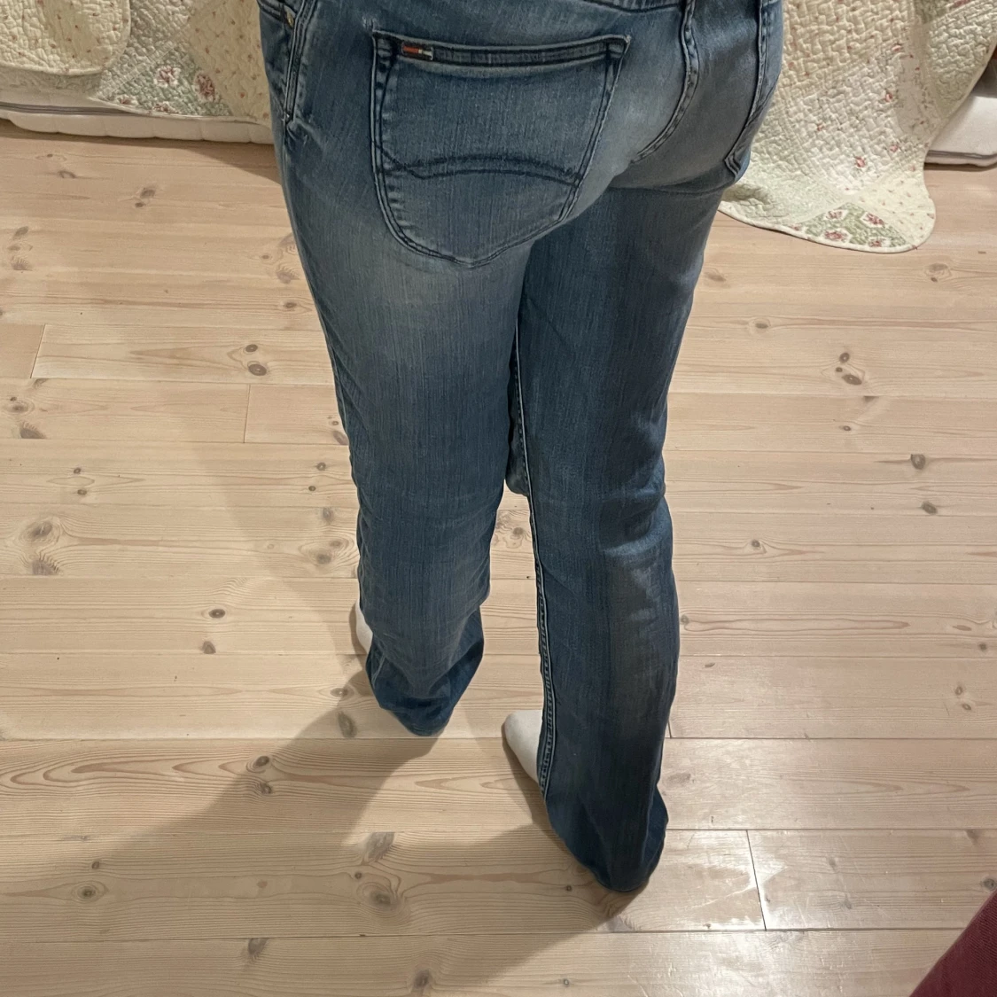 Lågmidjade jeans