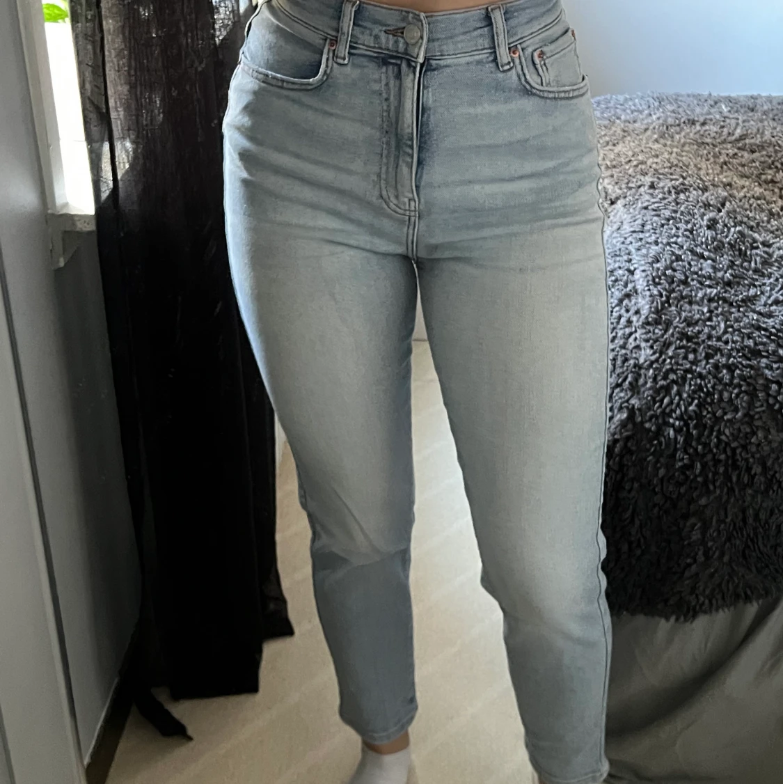 Blåa jeans 