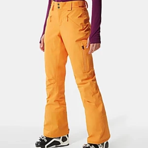 The north face skidbyxor - Orangea skidbyxor från the north face i väldigt bra skick. Skriv för egna bilder! Dom är i storlek xs och mellanlängden. Använda under en säsong men väldigt sparsamt. 