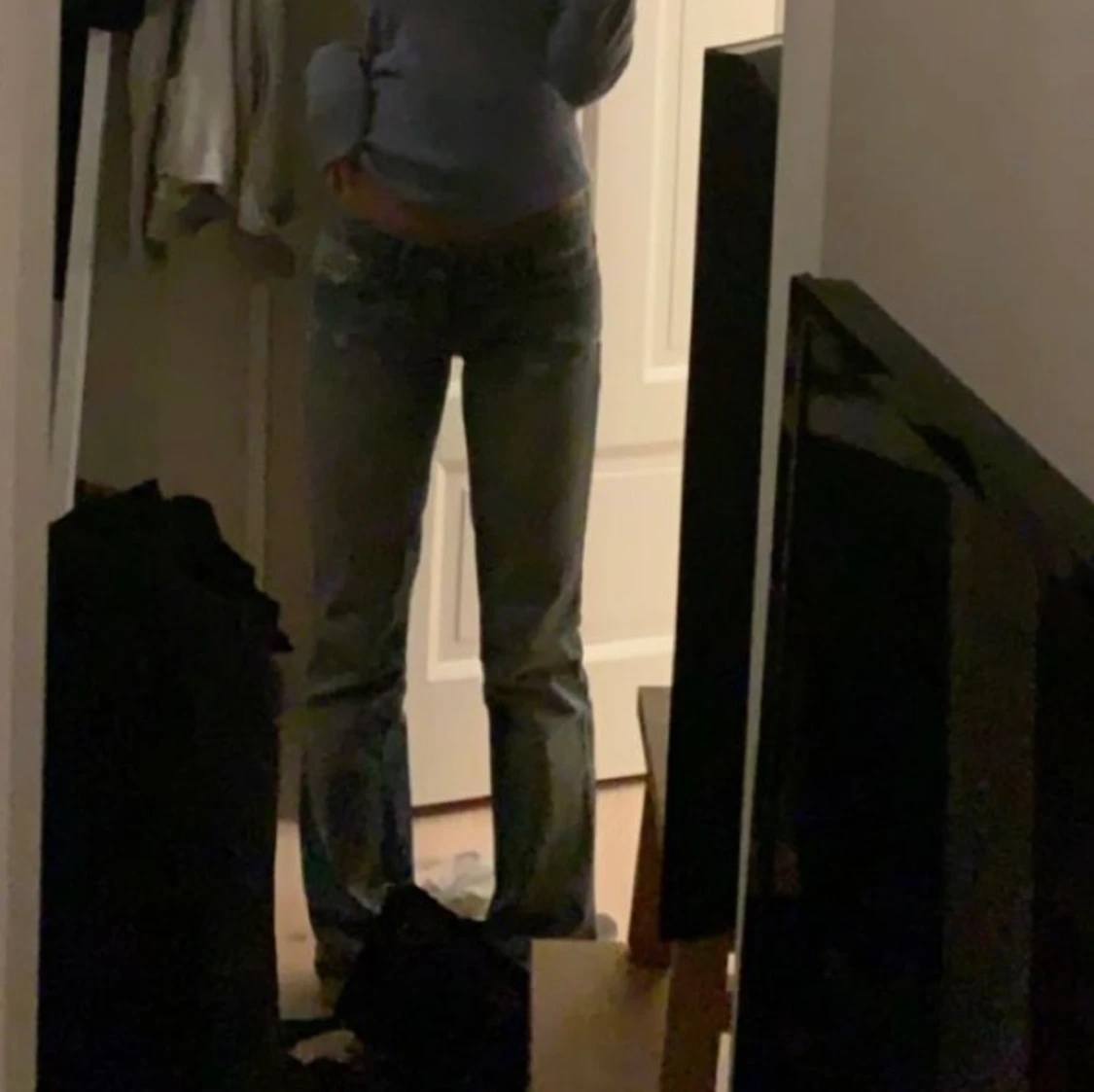 Lågmidjade replay jeans - 91