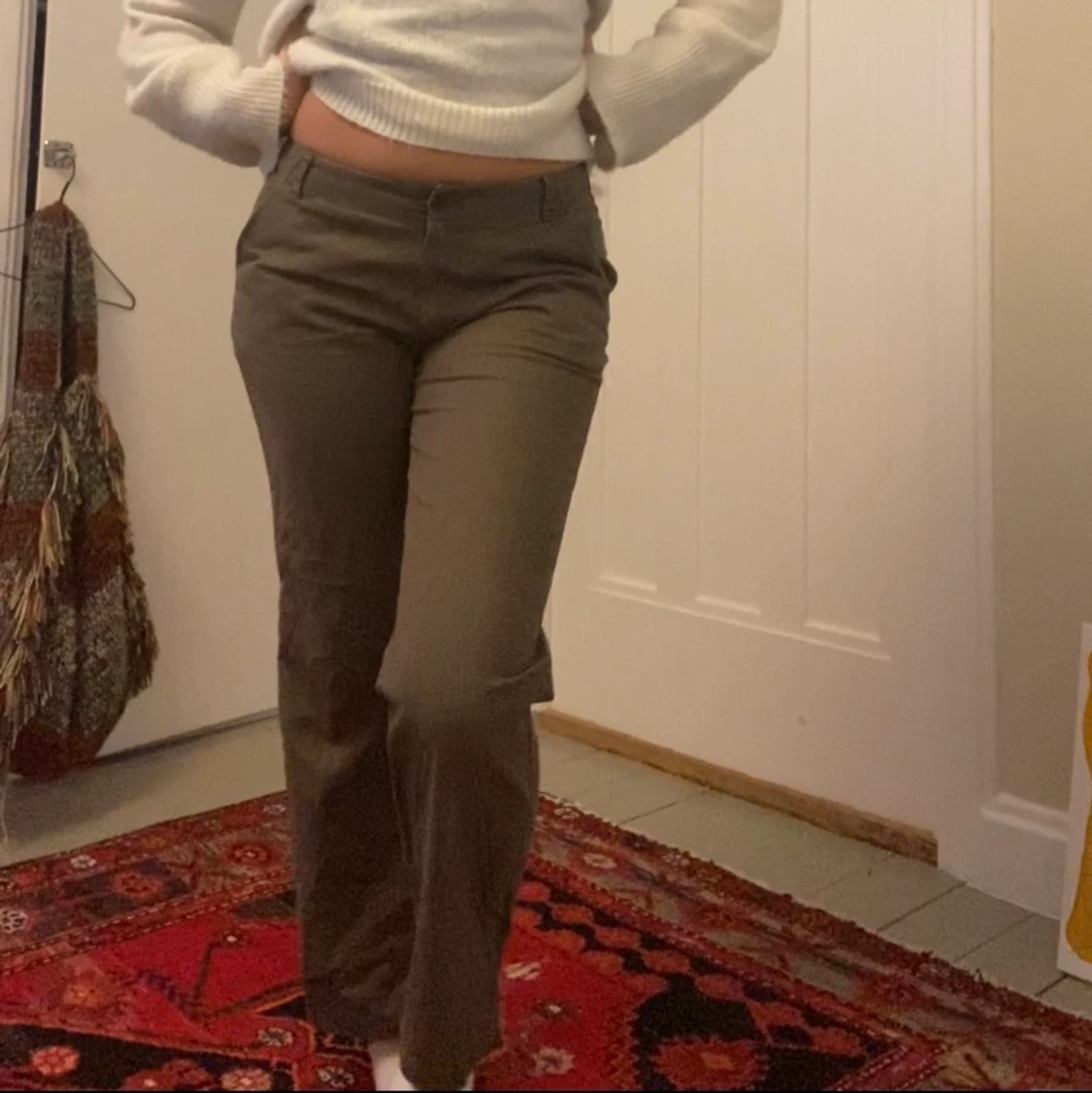 Linne byxor - 90
