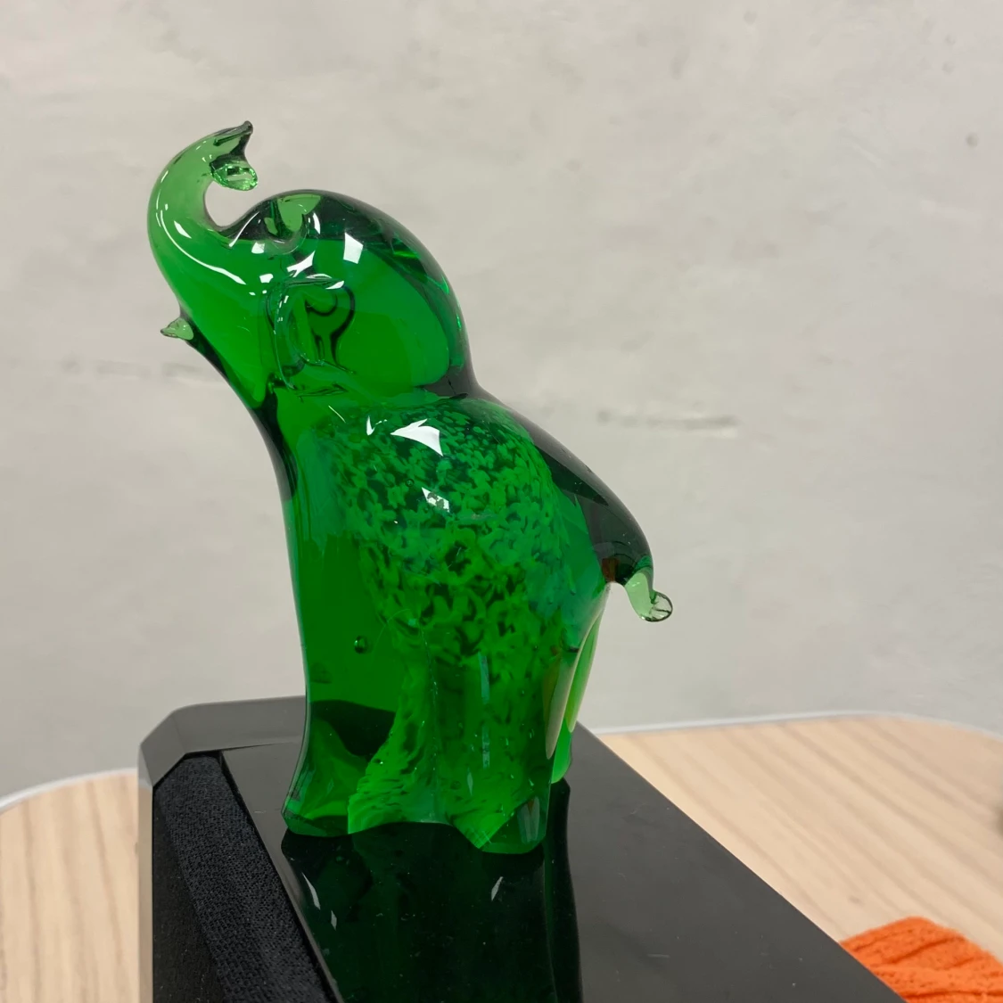 Glasfigur elefant 