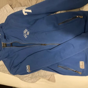 sail racing zip - blå bekväm sail racing zip hoodie