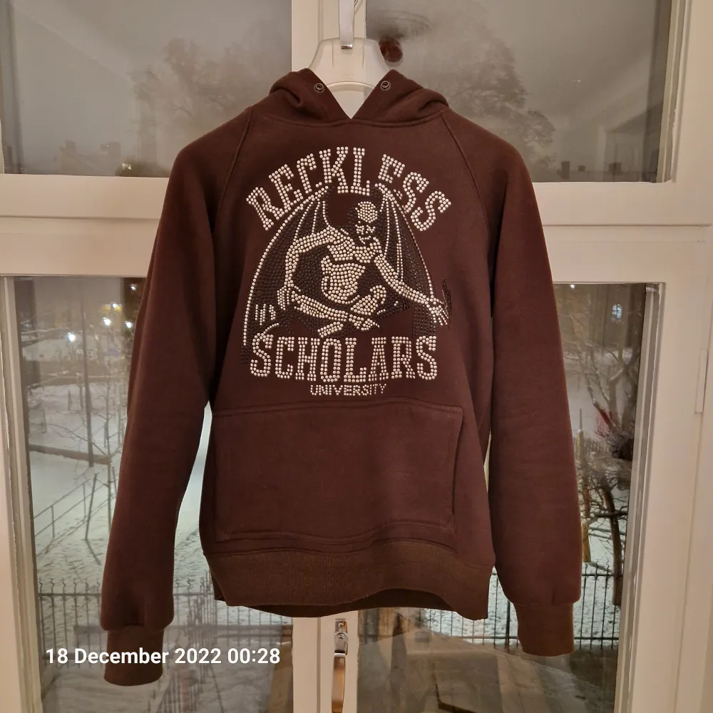 Reckless Scholar hoodie. Väldigt bra skick som ny. Hoodies.